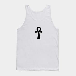 The Ankh Symbol Black. Tank Top